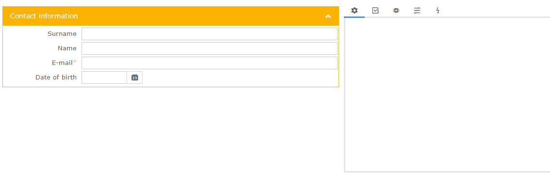 Creating a form in ClevaDesk